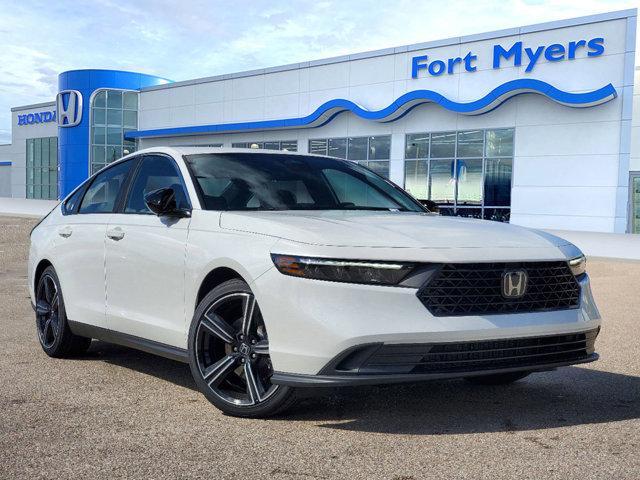 new 2025 Honda Accord Hybrid car, priced at $35,305