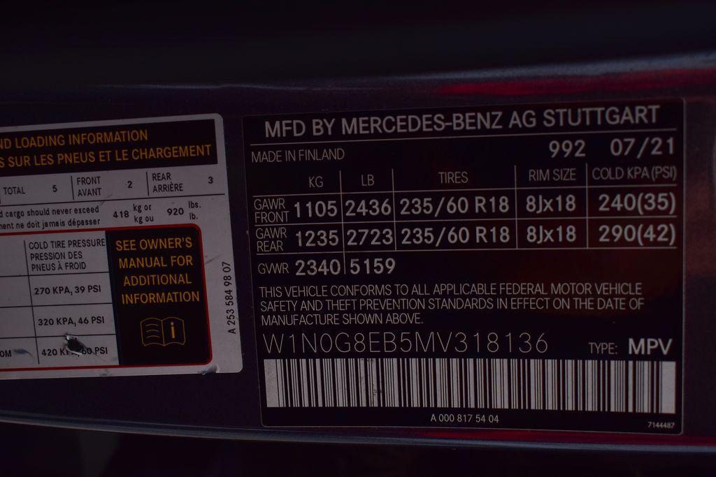 used 2021 Mercedes-Benz GLC 300 car, priced at $29,061