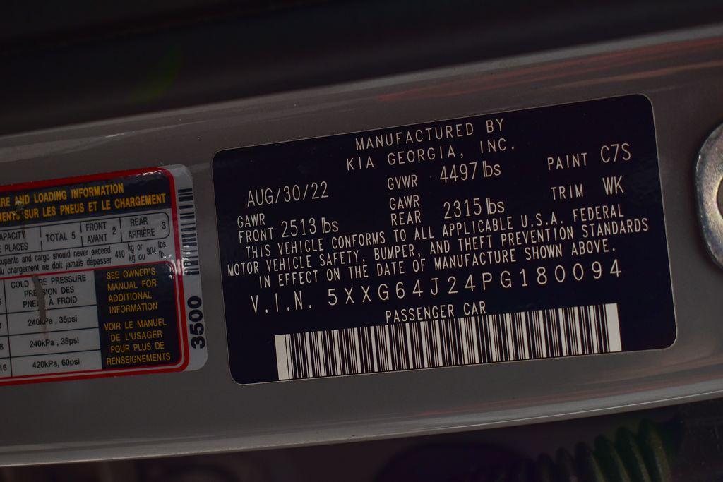 used 2023 Kia K5 car, priced at $21,580