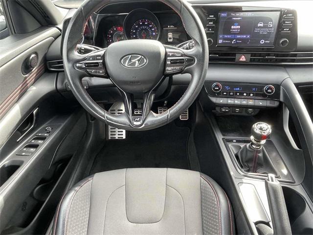used 2022 Hyundai Elantra car, priced at $19,200