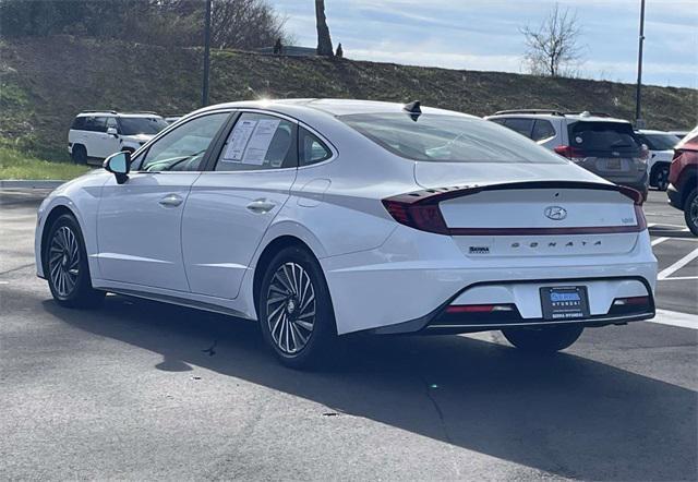 used 2022 Hyundai Sonata Hybrid car, priced at $17,995