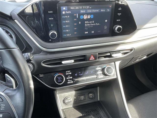 used 2022 Hyundai Sonata Hybrid car, priced at $17,995