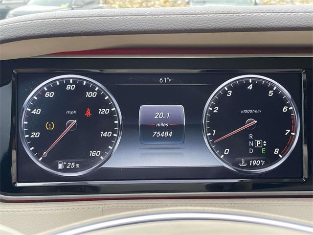 used 2015 Mercedes-Benz S-Class car, priced at $22,700