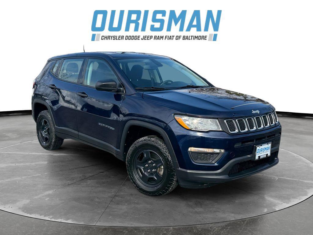 used 2021 Jeep Compass car, priced at $23,990