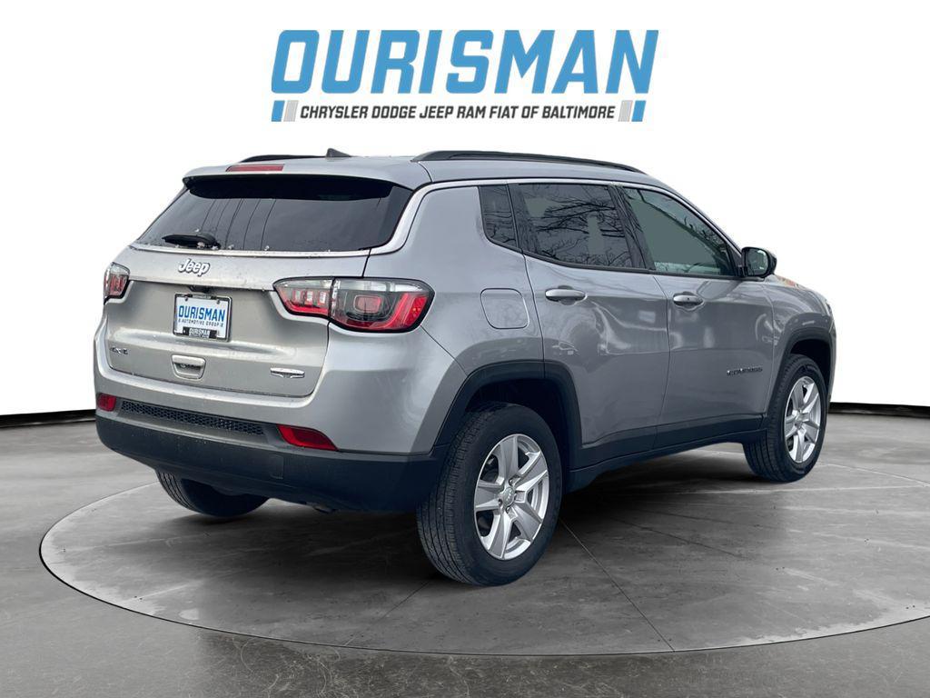 used 2022 Jeep Compass car, priced at $17,250