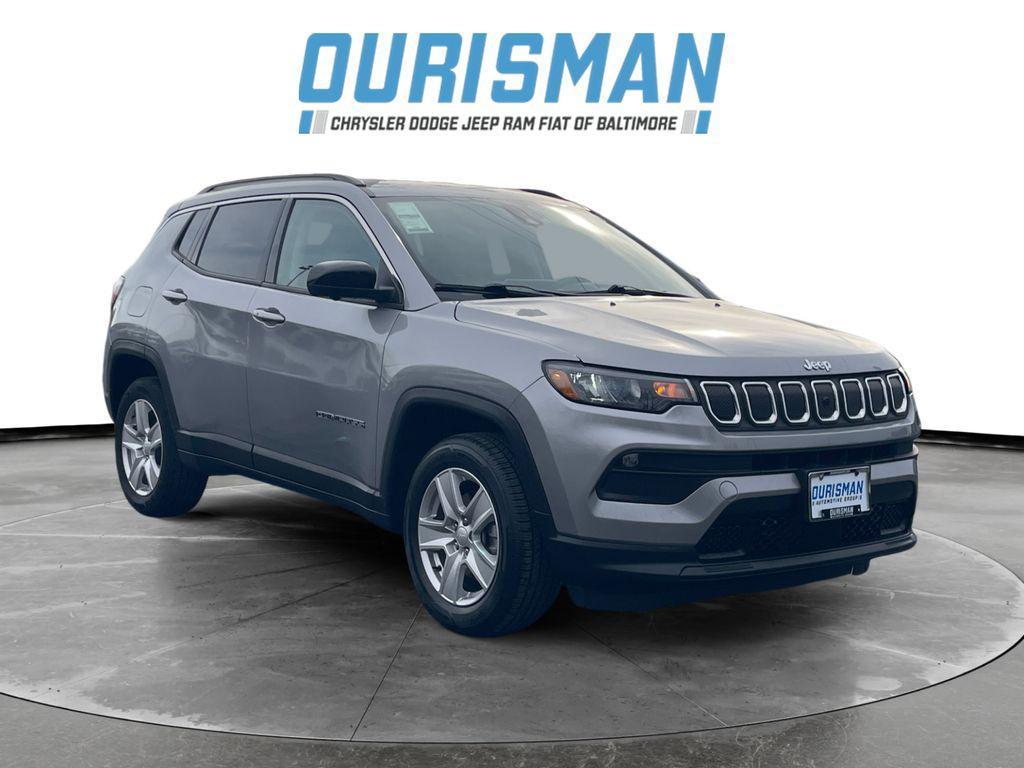 used 2022 Jeep Compass car, priced at $17,250