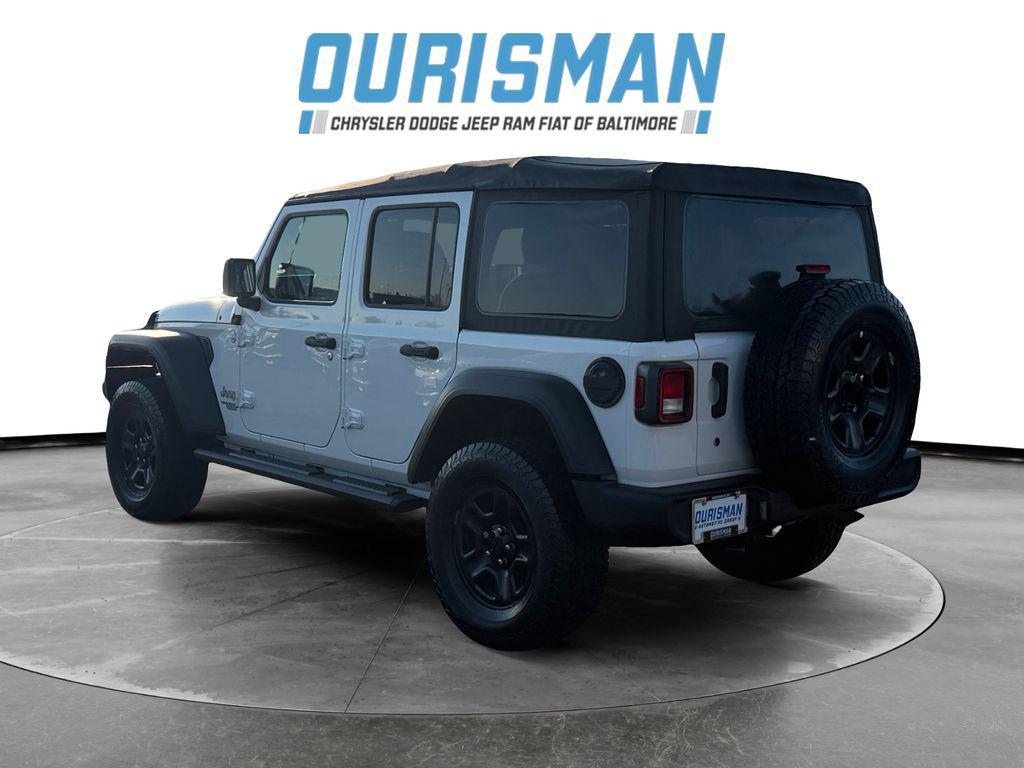 used 2020 Jeep Wrangler Unlimited car, priced at $25,000
