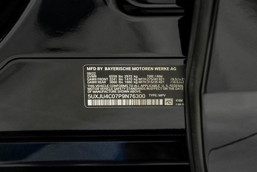 2023 Carbon Black Metallic BMW X5