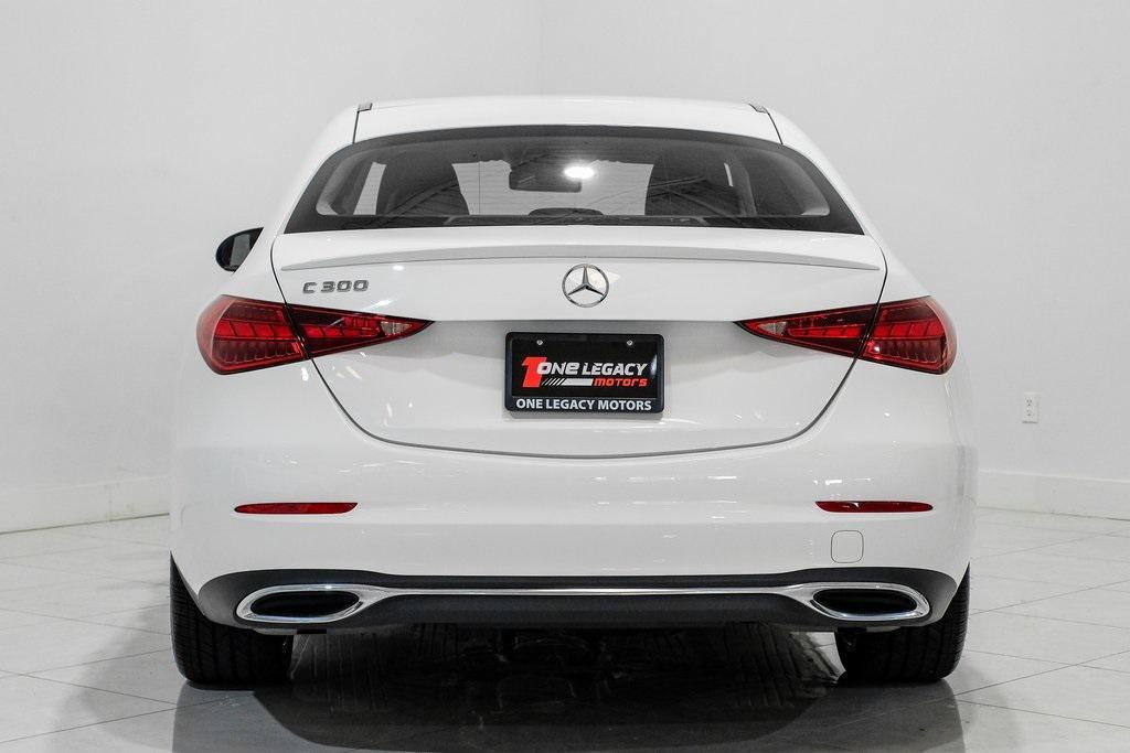used 2022 Mercedes-Benz C-Class car, priced at $31,550