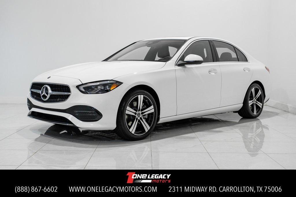 used 2022 Mercedes-Benz C-Class car, priced at $31,550