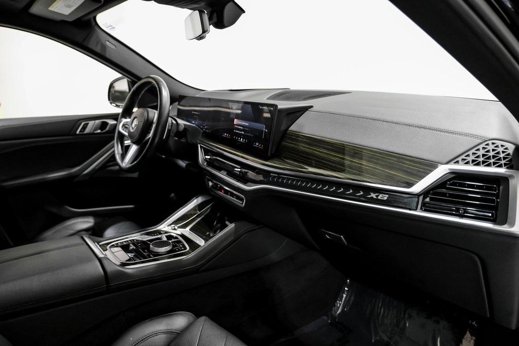 used 2024 BMW X6 car, priced at $59,990