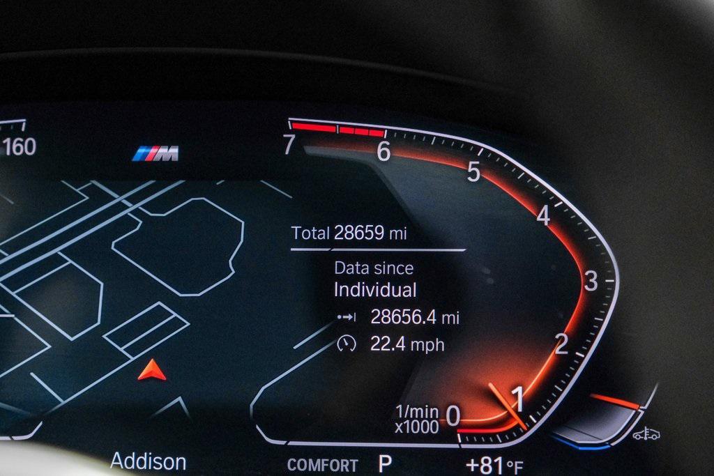 used 2022 BMW X4 car, priced at $37,990