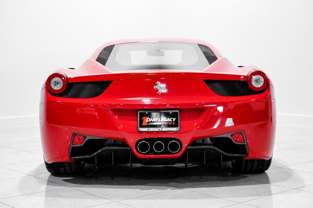 used 2012 Ferrari 458 Italia car, priced at $235,990