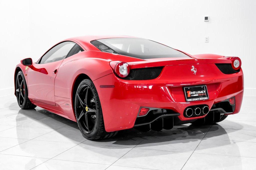 used 2012 Ferrari 458 Italia car, priced at $235,990