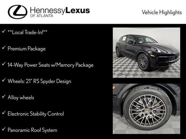 used 2022 Porsche Cayenne car, priced at $50,990
