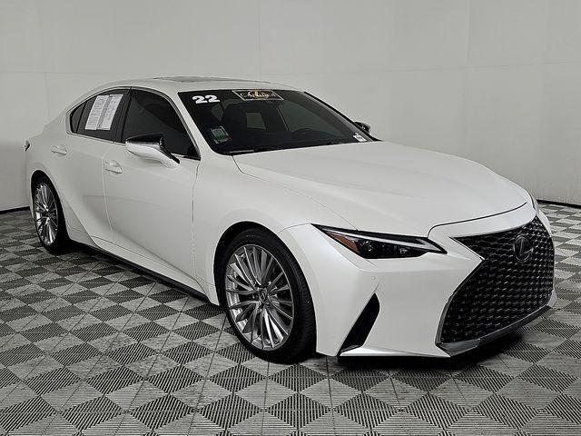 used 2022 Lexus IS 300 car, priced at $32,318