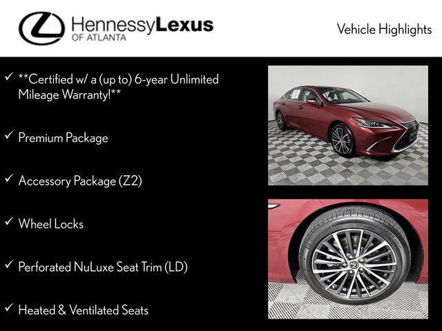used 2024 Lexus ES 350 car, priced at $39,990