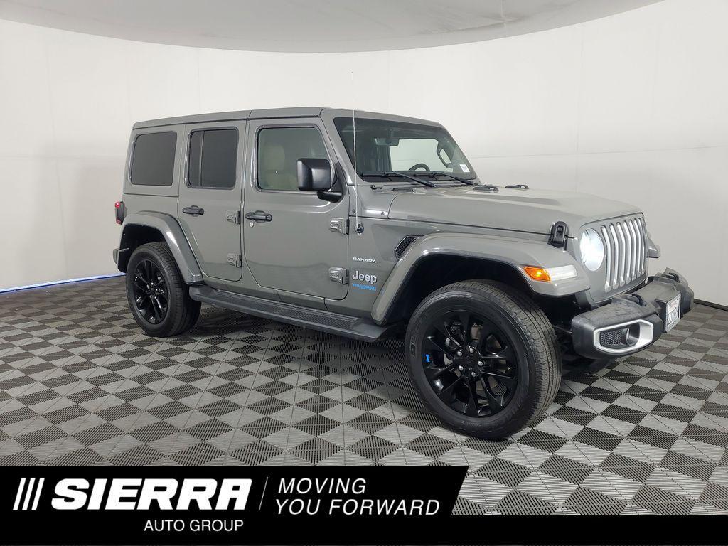 used 2021 Jeep Wrangler Unlimited 4xe car, priced at $21,657