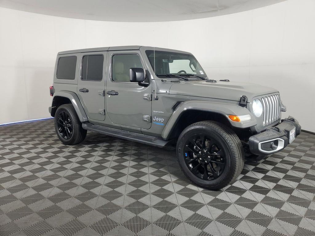 used 2021 Jeep Wrangler Unlimited 4xe car, priced at $21,657