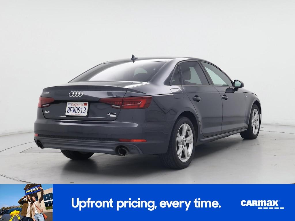 used 2018 Audi A4 car, priced at $17,998