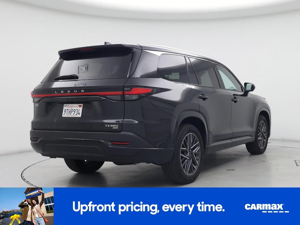used 2025 Lexus TX 350 car, priced at $58,998