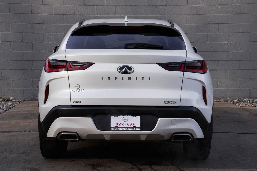 used 2023 INFINITI QX55 car, priced at $27,998