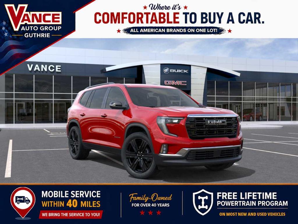 new 2026 GMC Acadia car, priced at $50,469