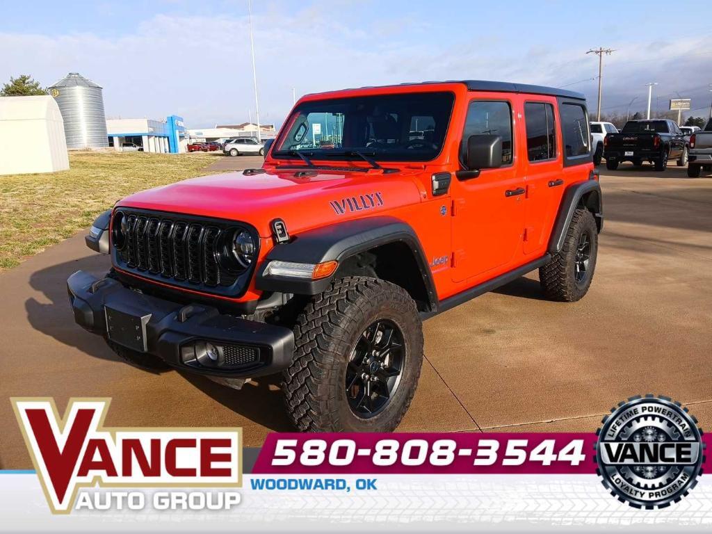 used 2025 Jeep Wrangler 4xe car, priced at $30,775