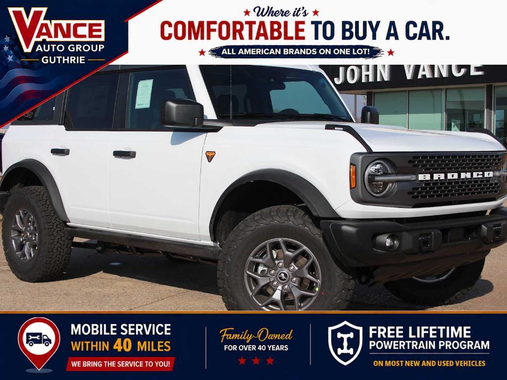 new 2025 Ford Bronco car, priced at $49,544