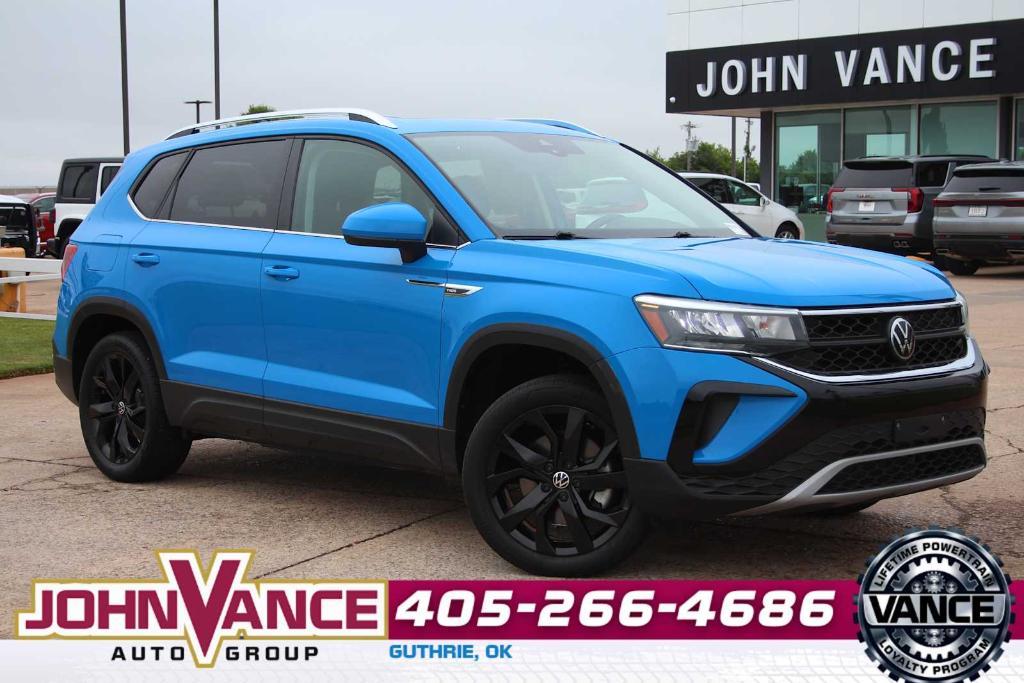 used 2023 Volkswagen Taos car, priced at $20,750