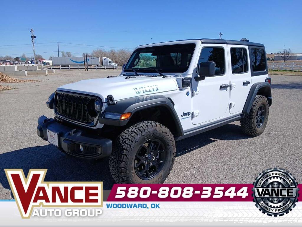 used 2025 Jeep Wrangler 4xe car, priced at $30,405