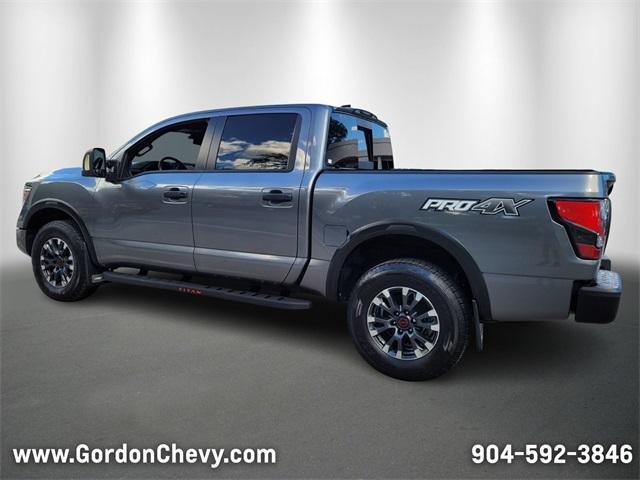 2024 Gun Metallic Nissan Titan