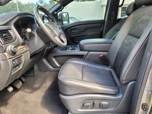 2024 Gun Metallic Nissan Titan