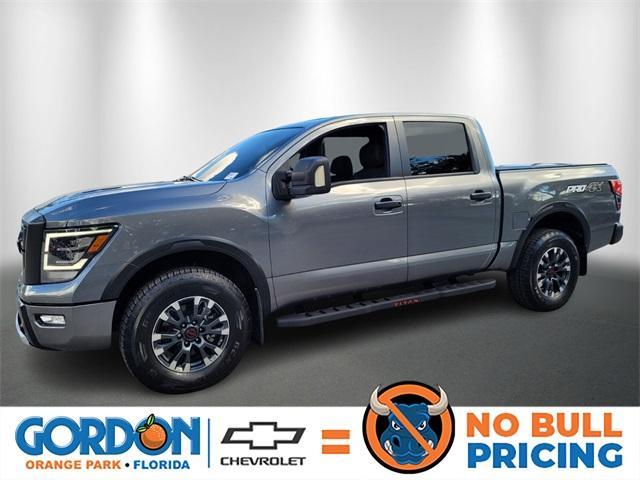 2024 Gun Metallic Nissan Titan