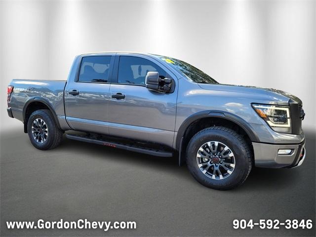 2024 Gun Metallic Nissan Titan
