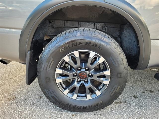 2024 Gun Metallic Nissan Titan