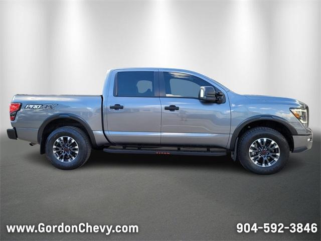 2024 Gun Metallic Nissan Titan