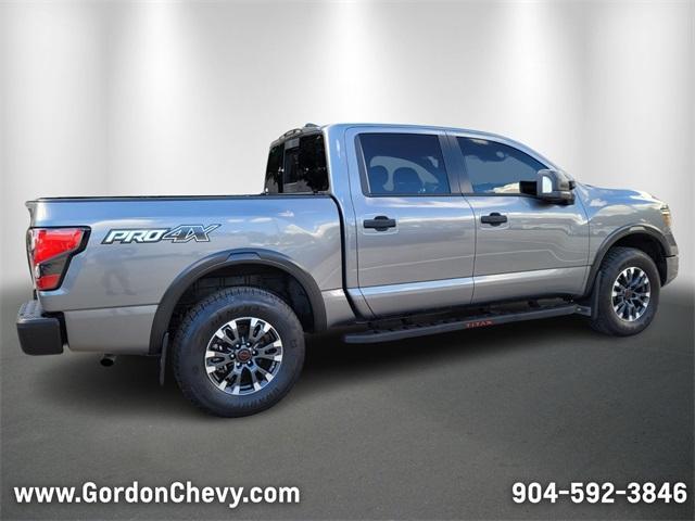 2024 Gun Metallic Nissan Titan