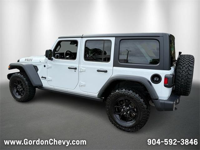 used 2025 Jeep Wrangler car, priced at $39,400