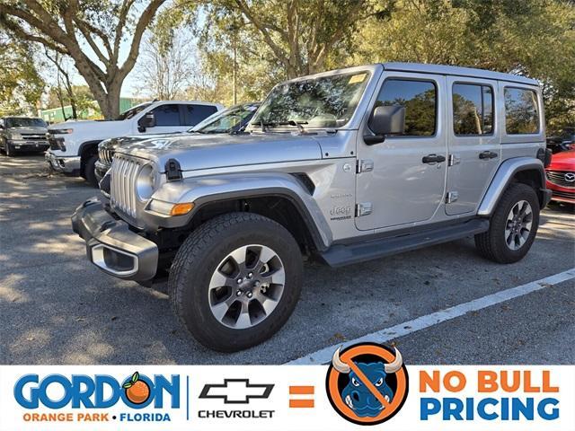 used 2021 Jeep Wrangler Unlimited car, priced at $24,500