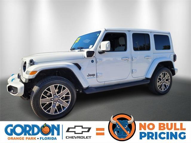 used 2023 Jeep Wrangler 4xe car, priced at $31,800