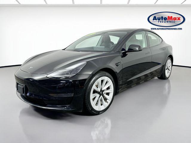 used 2021 Tesla Model 3 car, priced at $23,995