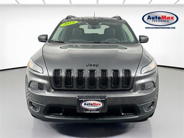 used 2018 Jeep Cherokee car, priced at $19,000