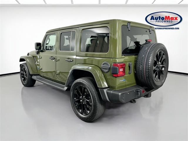 used 2021 Jeep Wrangler Unlimited 4xe car, priced at $28,500