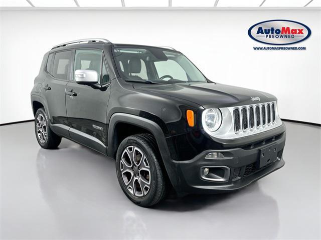 used 2017 Jeep Renegade car, priced at $15,000