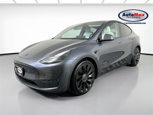 used 2022 Tesla Model Y car, priced at $29,500