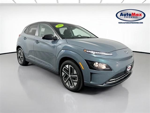 used 2023 Hyundai Kona EV car, priced at $17,000