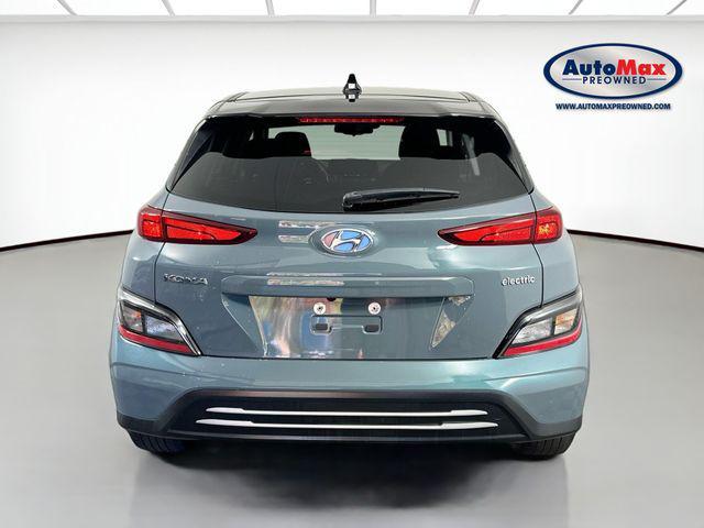 used 2023 Hyundai Kona EV car, priced at $15,500