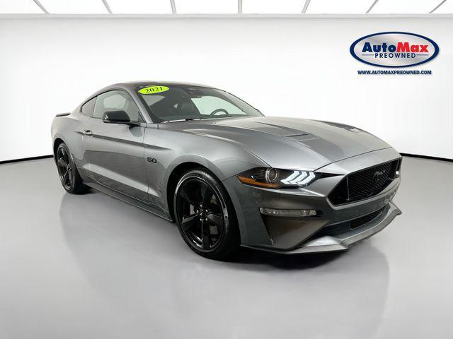 used 2021 Ford Mustang car, priced at $40,995