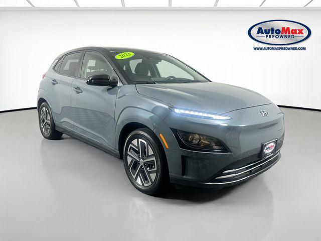 used 2023 Hyundai Kona EV car, priced at $15,500